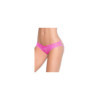Culotte ouverte rose ornements façon cage 